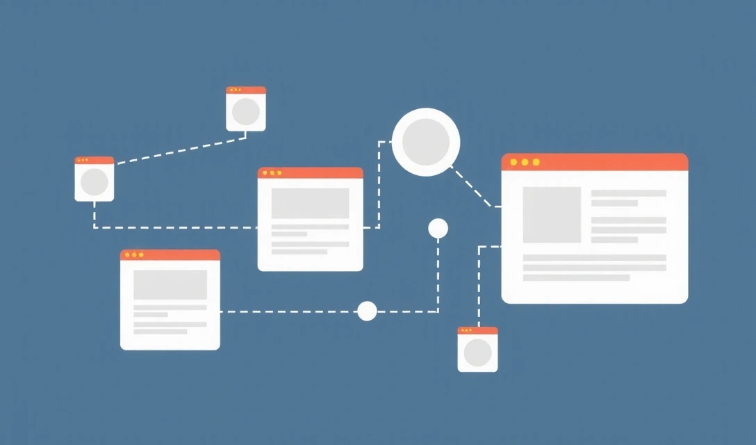 Illustration de petits biscuits (cookies) avec des icônes numériques, symbolisant les cookies web